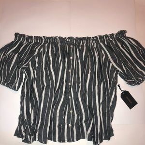 Off the shoulder blouse